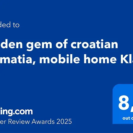 Apartment Hidden Gem Of Croatian Dalmatia, Mobile Klara